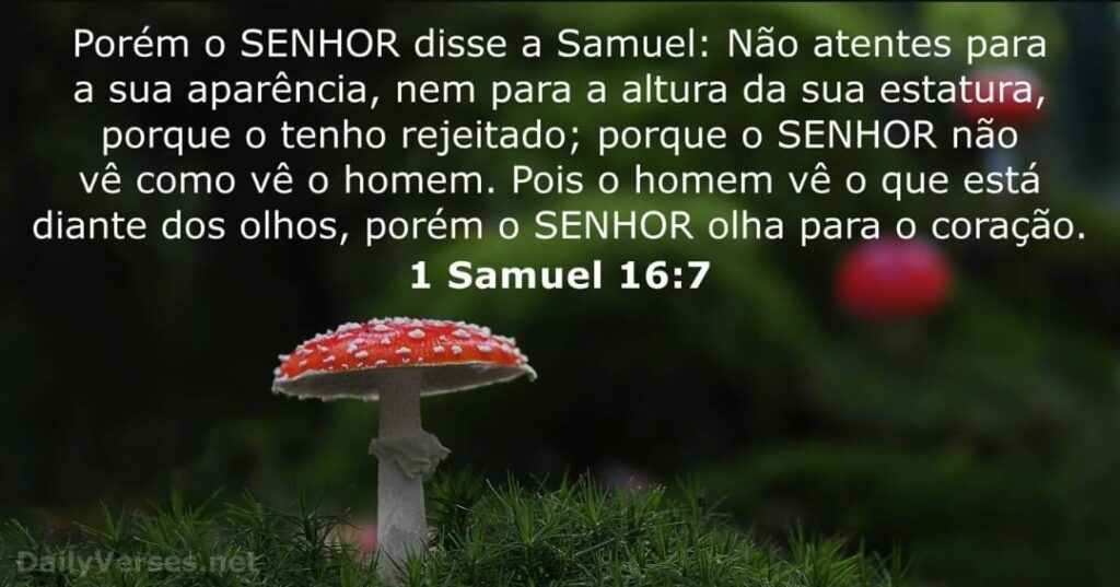 1 Samuel 16:7