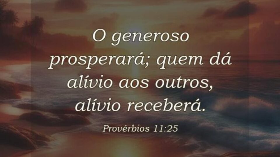 Provérbios 11:25