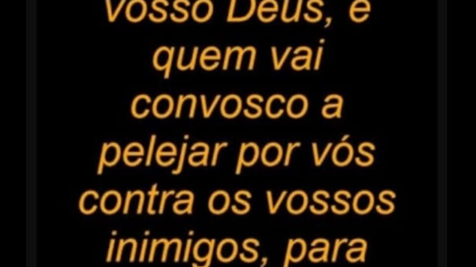 Deuteronômio 20:4