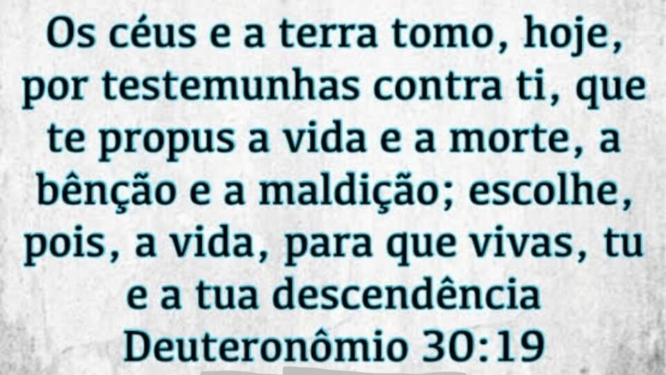 Deuteronômio 30:19