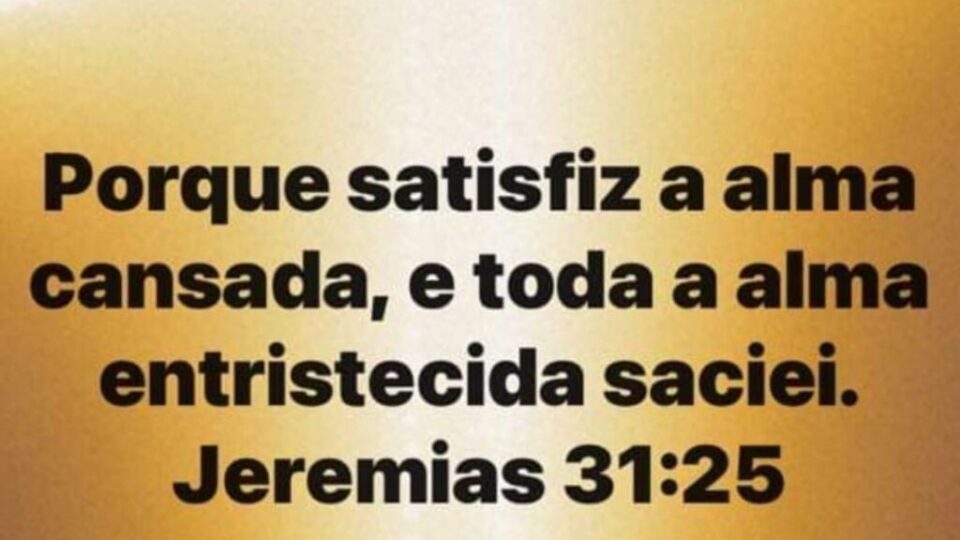 Jeremias 31:25