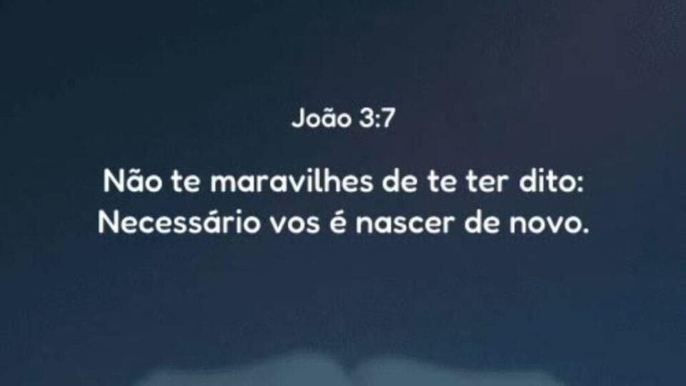 João 3:7